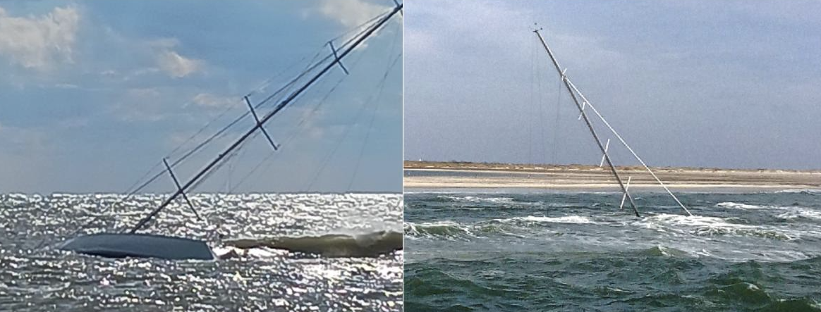 Accidents, Boat Wrecks, MOB, Crew Save, USCG, Sailors Stranded, Left at Sea