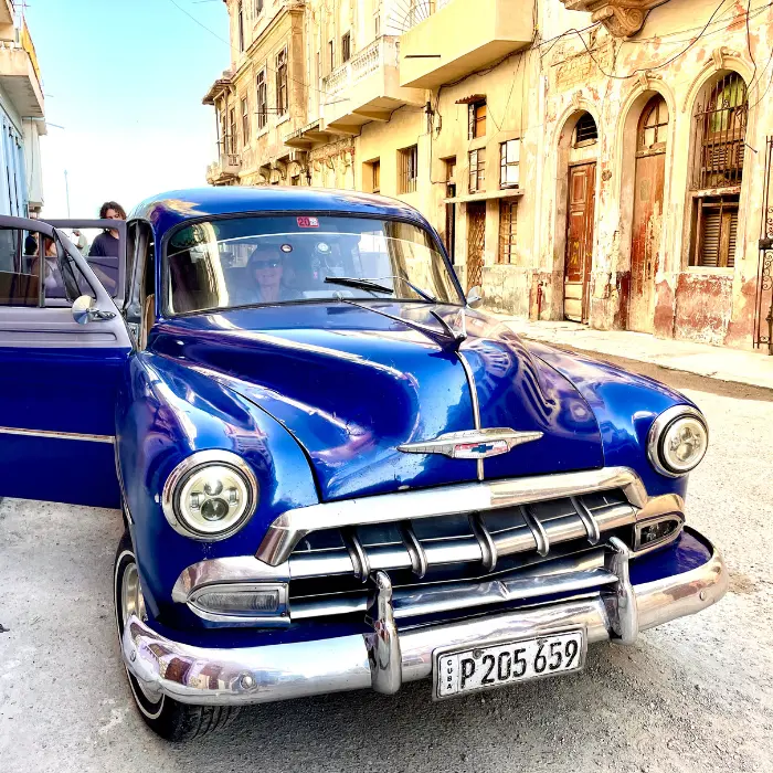 Cuban adventure, vintage car