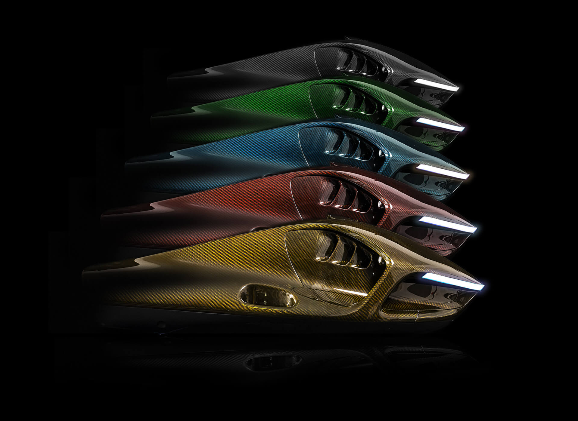 All the availble colors of the SeaNXT