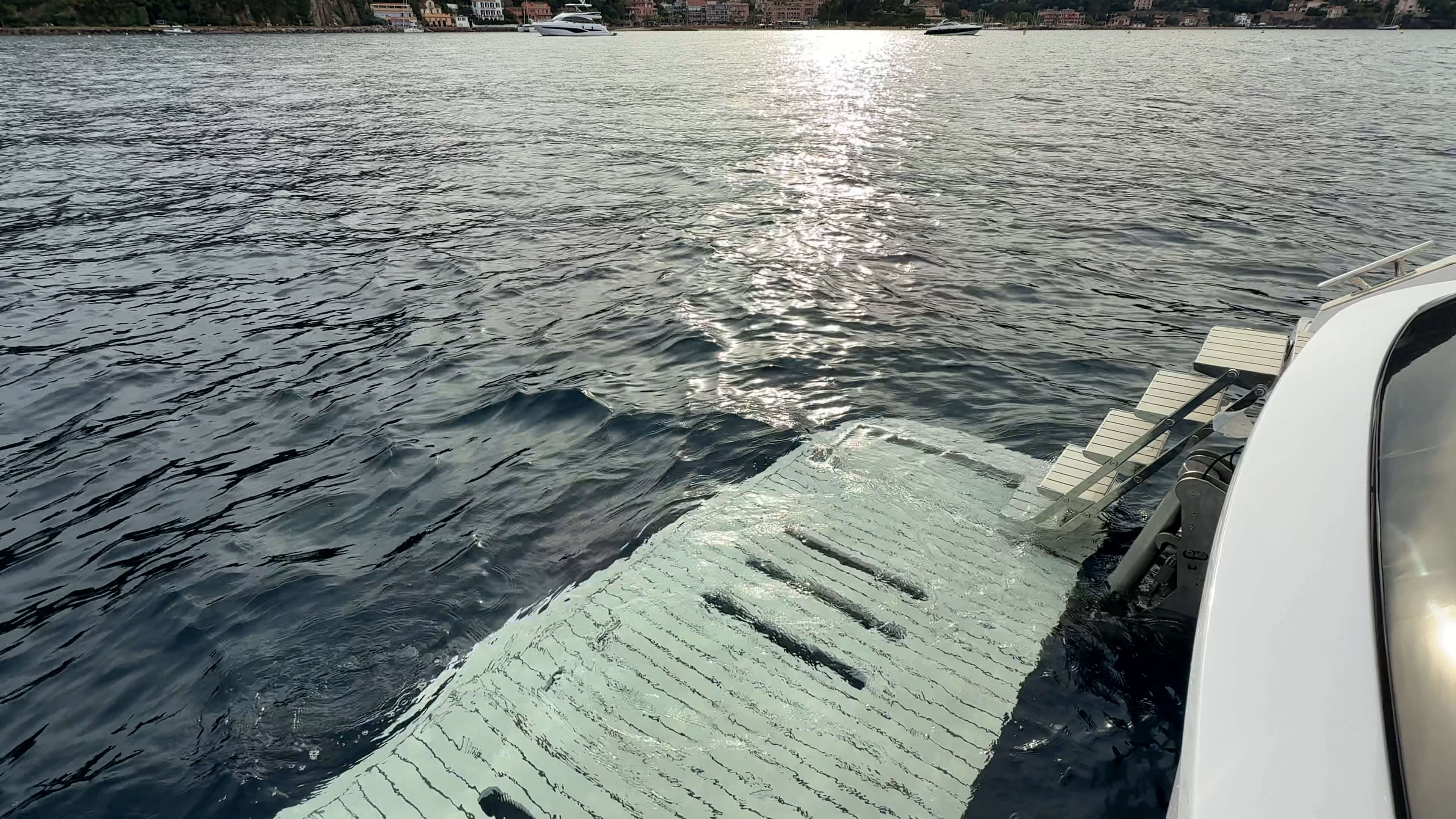 level yachts swim platform