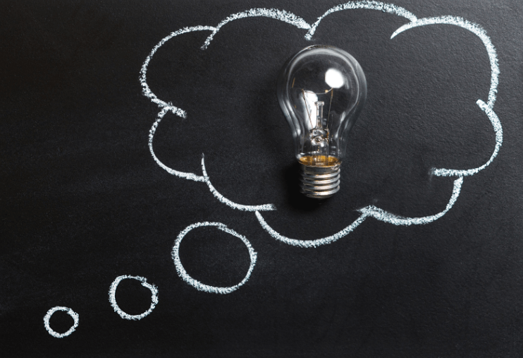 Imagination, lightbulb