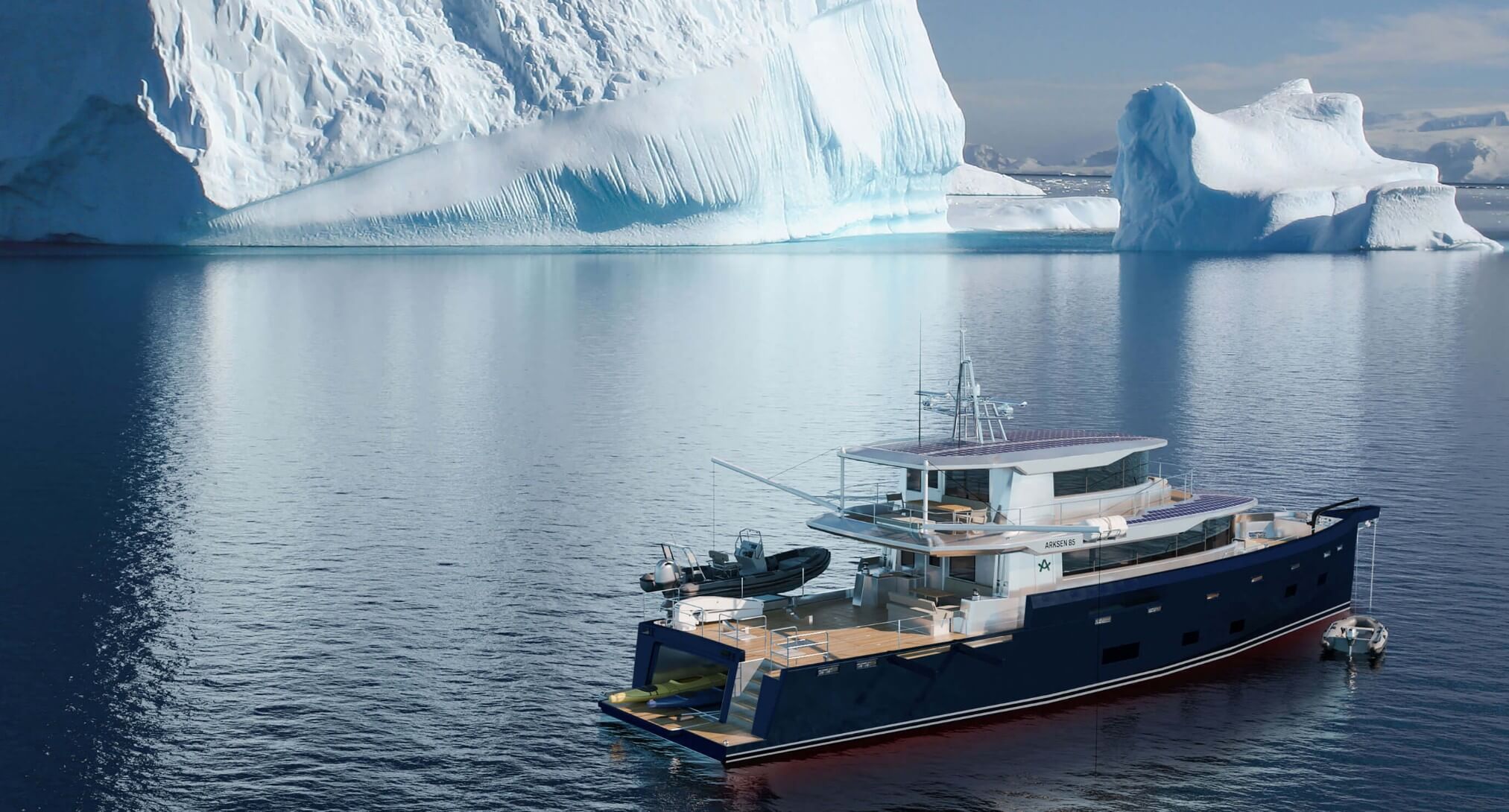 Arksen 85 in the Arctic