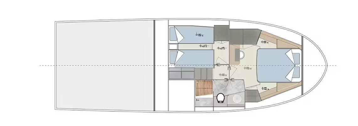 Greenline 42 - Lower Deck A