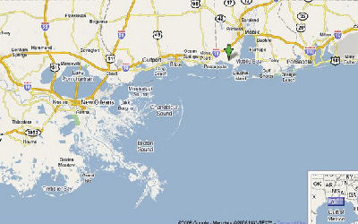 Gulf Coast Map