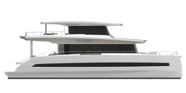 Side Veiw of the Silent SY80 3deck closed