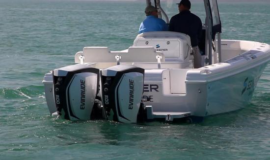 Bluewater 2850 outboards