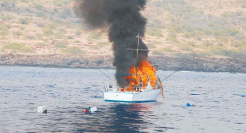 Boat Burns