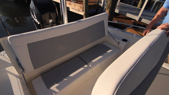 Boston Whaler 240 Dauntless Aft Bench Seats
