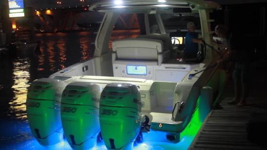 Boston Whaler 350 Realm lighted