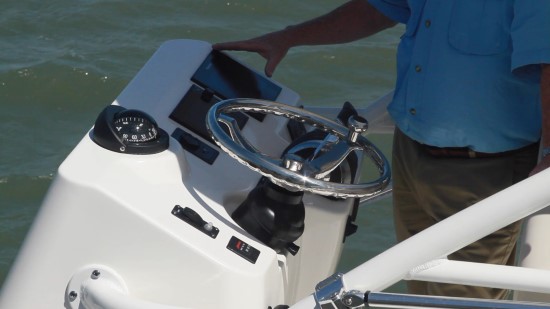 Boston Whaler 380 Outrage tower panel