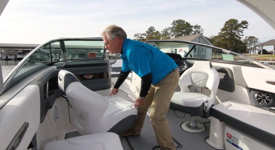 Chaparral 267 SSX Seat Adjustment Systems