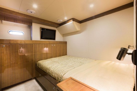 Cheoy Lee Global 104 Yacht Crew Quarters Cabin