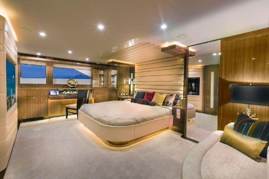 Cheoy Lee Global 104 Yacht Master Stateroom