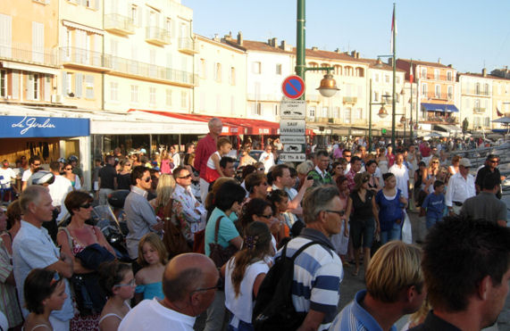 St. Tropez Crowds