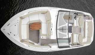 Cruisers Yachts 338 Bow Rider Interior