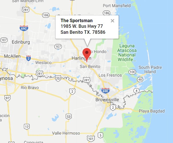 The Sporstman in San Benito, TX Location