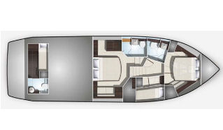 Galeon 500 Fly Interior
