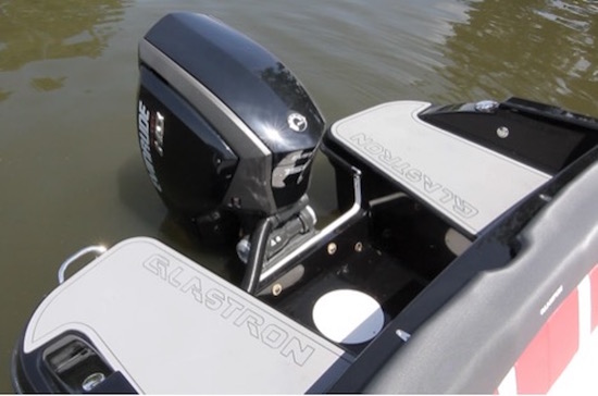 Glastron GTS 180 outboard