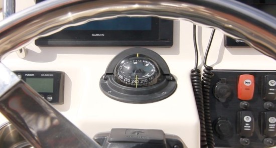 Grady-White Freedom 215 Compass Positioning