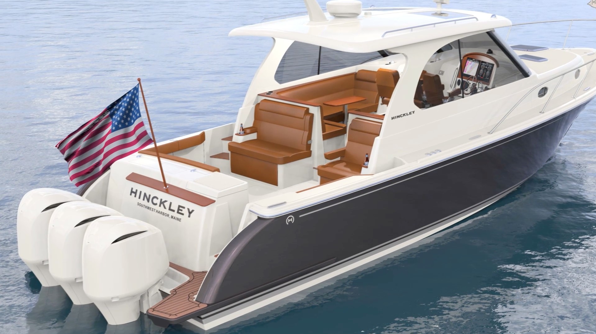 Hinckley Yachts Unveils Designs for 2 OB-Powered Models Captain39s Report   BoatTEST