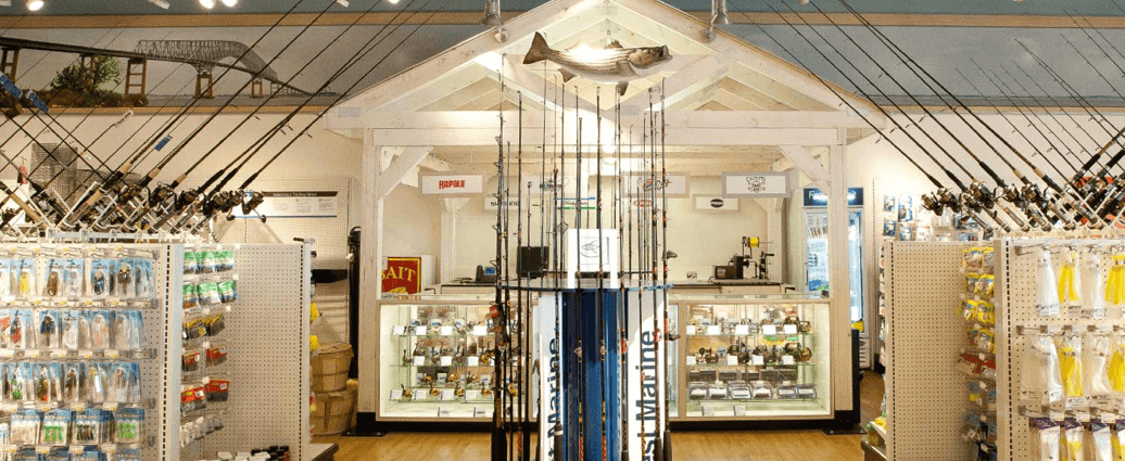 inside of marine store