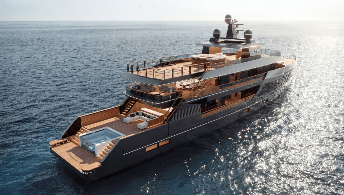 Project Farah running on water