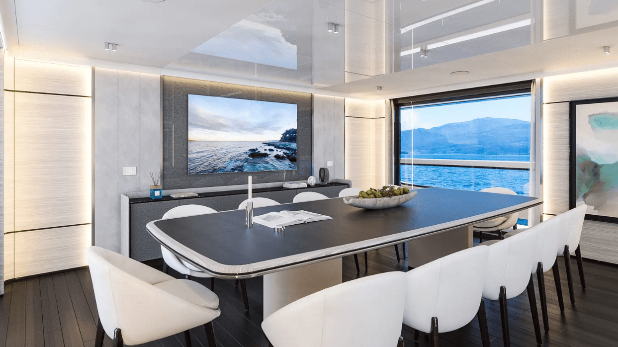 formal dinning area
