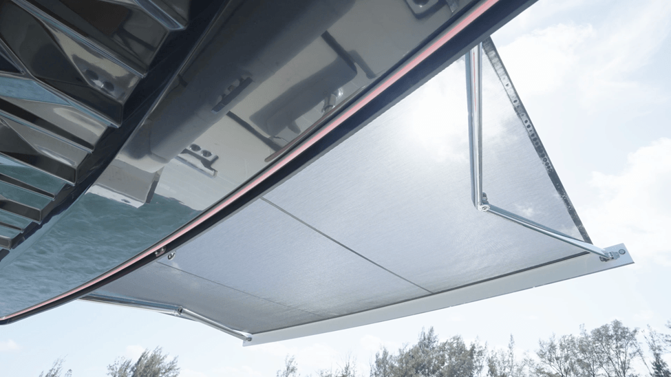 optional aft shade