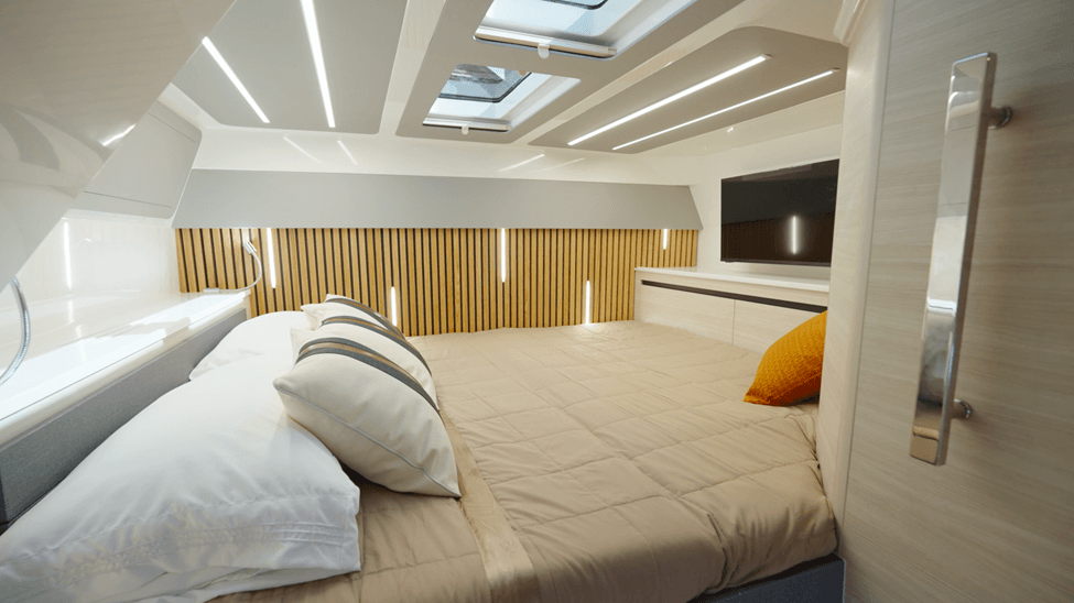 king berth in cabin