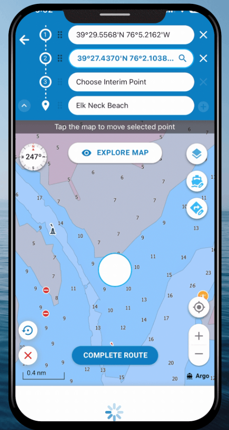 argo app on cell phone