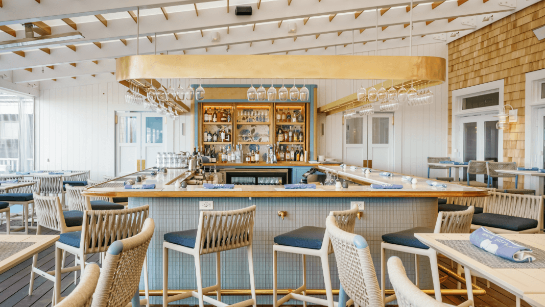 interior of a restaurant 