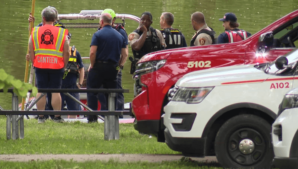 several Rescue Agencies by the water