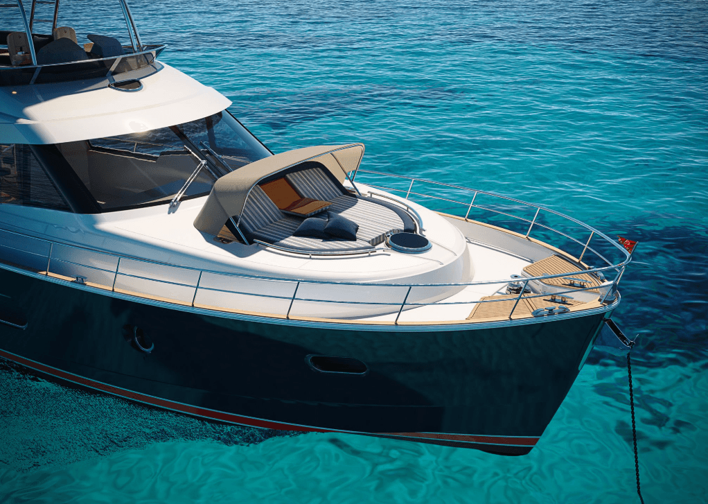 belize 55 daybridge foredeck