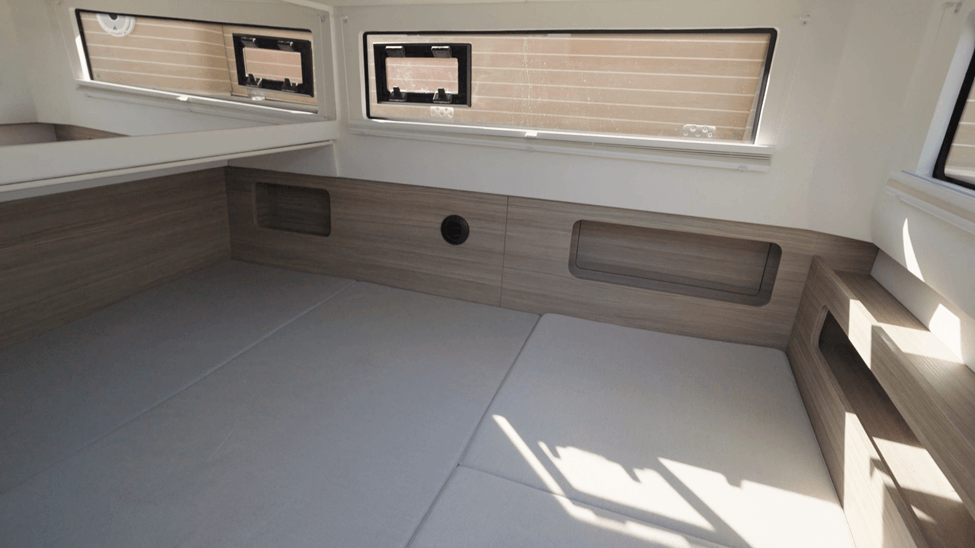 mid cabin area