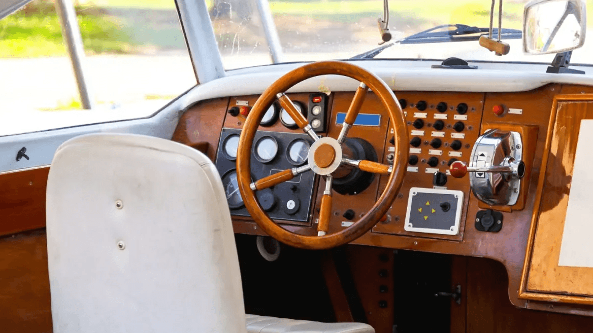 boat cockpit