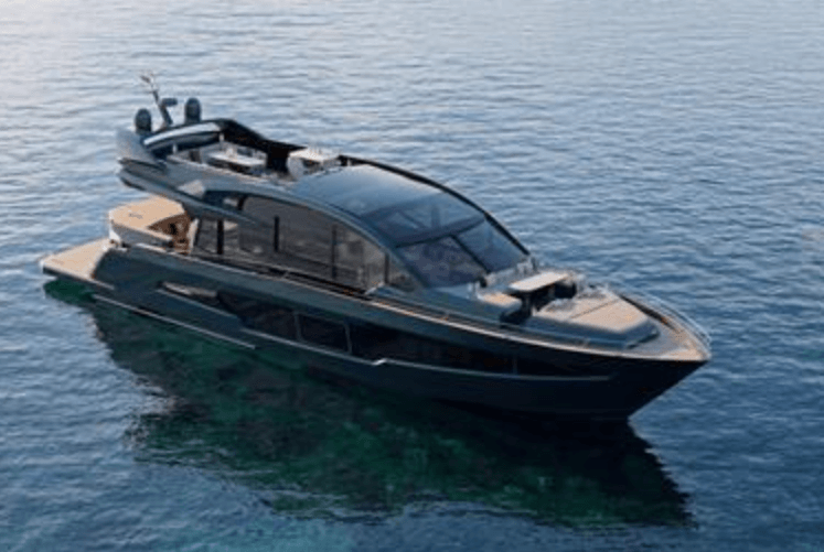 700 Sky Model running on water 