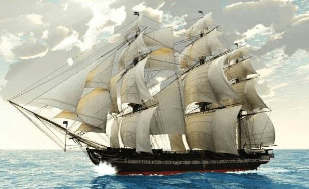 Old Ironsides Sailboat