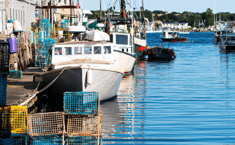 Portland, Maine - Lobster Boats