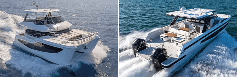 Aquila 46 and 45 yacht
