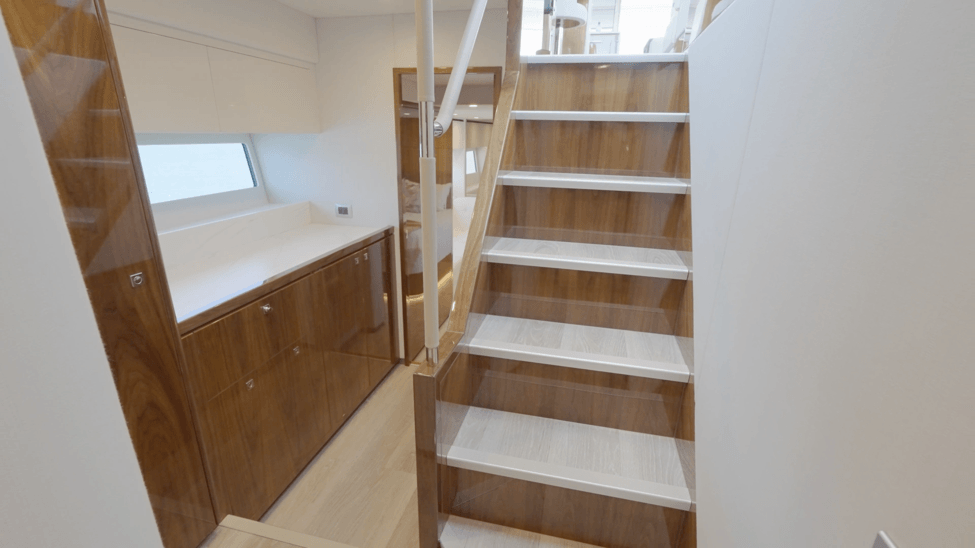bottom of stairs