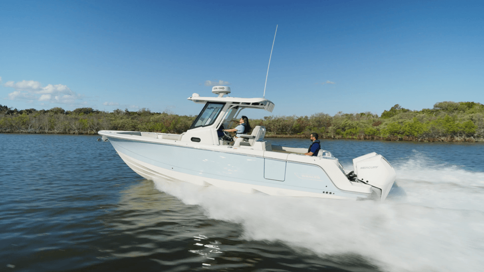 Purpose built and running on a WhalerStep™ hull, the new Boston Whaler 290 Outrage lives up to all the revered company stands for.
