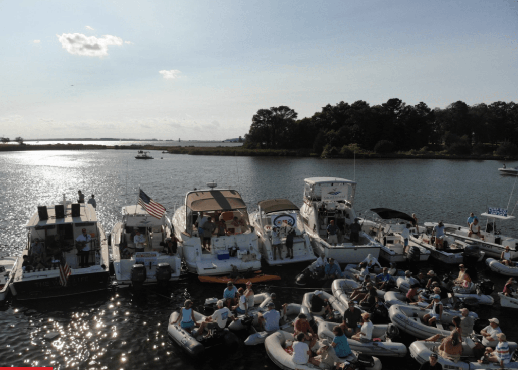boats and rafts on the water