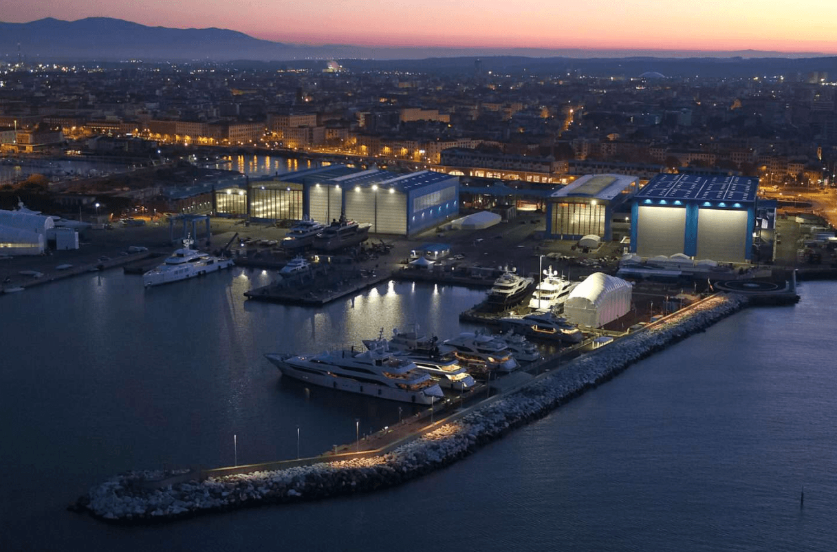 Cantiere, Benetti, Livorno