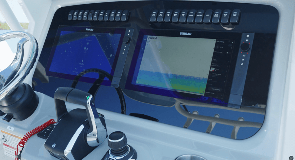 touchscreen helm console