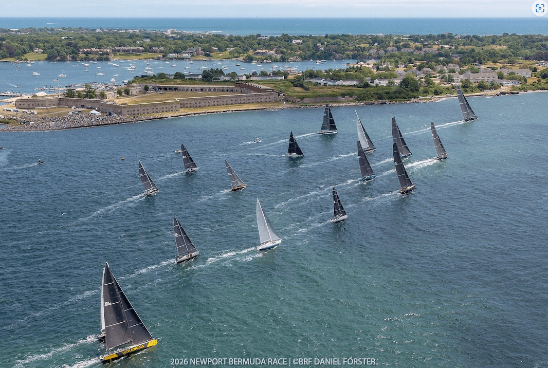sailboats running on water