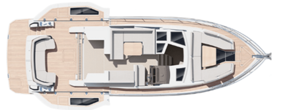 Cockpit, Main Cabin and Bow