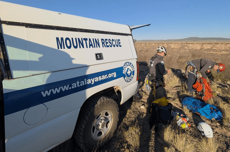 A Mountain Rescue Van