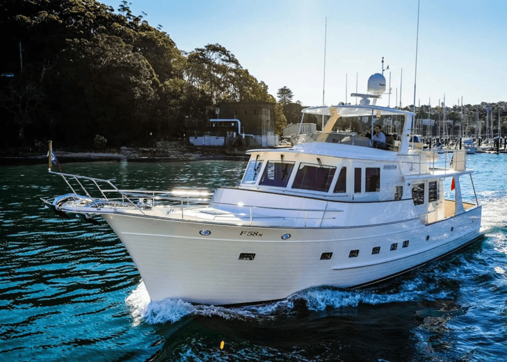 fleming 60 running on water