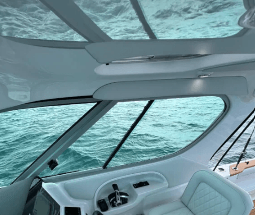side windows on a boat