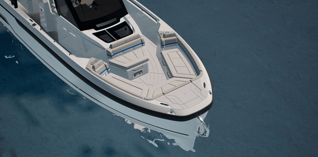 bow of the wellcraft 33